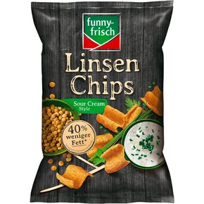 funny-frisch Linsen Chips Sour Cream Bild 0