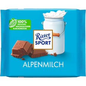 Ritter SPORT Alpenmilch Tafel Bild 0