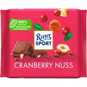 Ritter SPORT Cranberry Nuss Tafel Bild 0