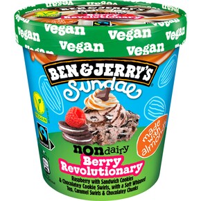 BEN & JERRY'S Sundae Berry Revolutionary vegan Bild 0