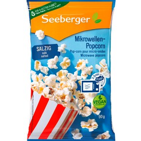 Seeberger Mikrowellen-Popcorn salzig Bild 0