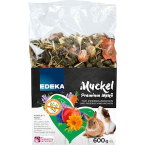 EDEKA Muckel Premium Menü für Zwergkaninchen und Meerschweinchen Bild 0