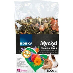 EDEKA Muckel Premium Menü für Zwergkaninchen und Meerschweinchen Bild 0