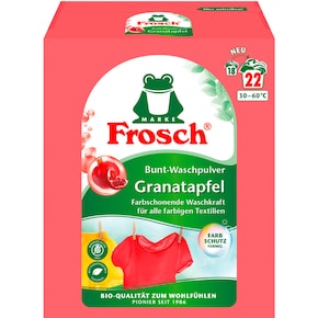 Frosch Bunt-Waschpulver Granatapfel 22WL Bild 0