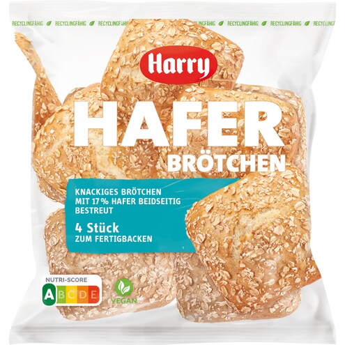 Harry Haferbrötchen zum Fertigbacken