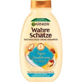 Garnier Wahre Schätze Shampoo Argan+Mandelcreme für sehr trockenes und widerspenstiges Haar Bild 0