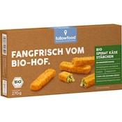 followfood Bio Spinat-Käse-Stäbchen