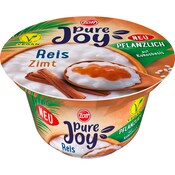 Zott Pure Joy Reisdessert mit Zimtnote vegan