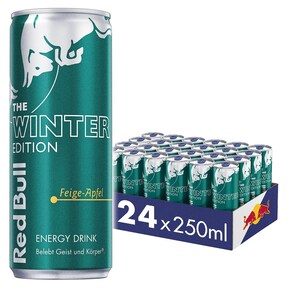 Red Bull Energy Drink Winter Edition Feige-Apfel 250ml Dose EINWEG Bild 0