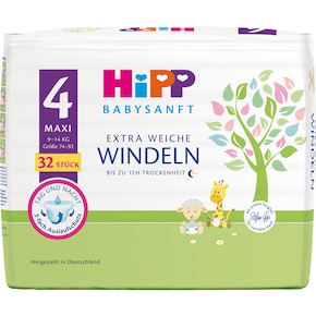 HiPP Babysanft Windeln Maxi Gr.4 9-14kg Bild 0