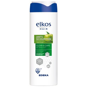EDEKA elkos Hair Shampoo Antischuppen Clean&Care Bild 0