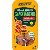 Greenforce Vegane gefüllte Snackbällchen Sweet Chili