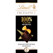 Lindt Excellence 100 % Kakao mit Orange