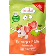 FruchtBar Bio Knusper-Früchte Erdbeer&Apfel