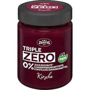 Zentis Triple Zero Fruchtaufstrich Kirsche Bild 0