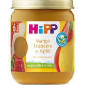 HiPP Bio Mango Erdbeere in Apfel ab 6. Monat