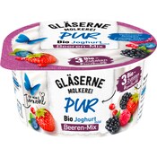 Gläserne Molkerei Bio PUR Joghurt Beeren-Mix 3,8 % Fett