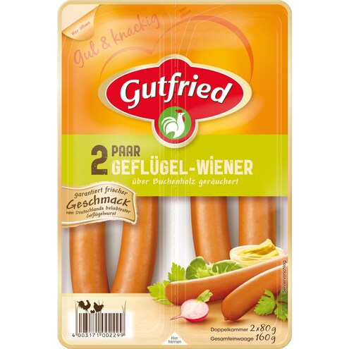 Gutfried Geflügel Geflügel-Wiener