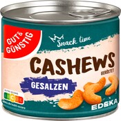 GUT&GÜNSTIG Cashews, geröstet & gesalzen