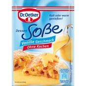 Dr.Oetker Dessert-Soße Vanille ohne Kochen
