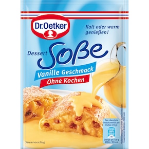 Dr.Oetker Dessert-Soße Vanille ohne Kochen Bild 0