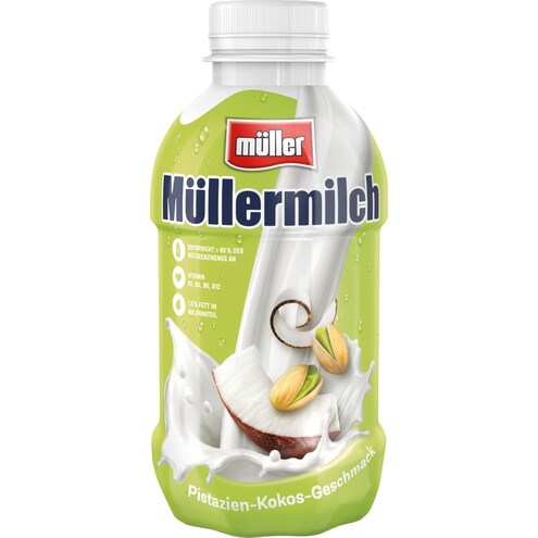 müller Müllermilch Original Pistazie-Kokos-Geschmack