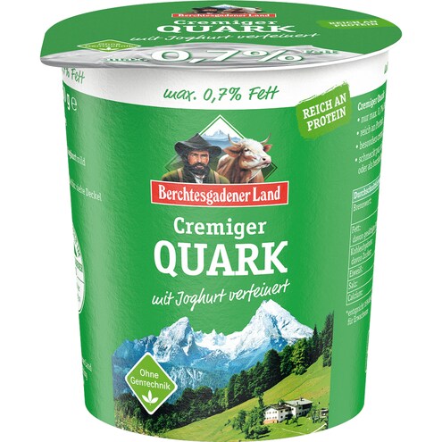 Berchtesgadener Land Cremiger Quark 0,2 % Fett