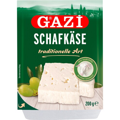 GAZi Schafskäse in Salzlake gereift 50% Fett i. Tr.