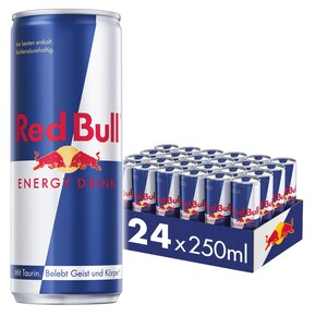 Red Bull Energy Drink 250ml Dose EINWEG Bild 0