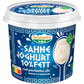 Weideglück Sahne Joghurt nach griechische Art 10 % Fett Bild 0
