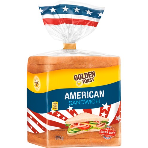 Golden Toast American Sandwich Bild 1