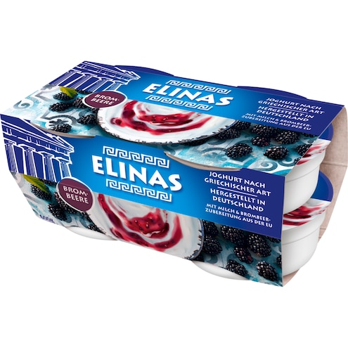Elinas Joghurt nach griechischer Art Brombeere 9,4 % Fett