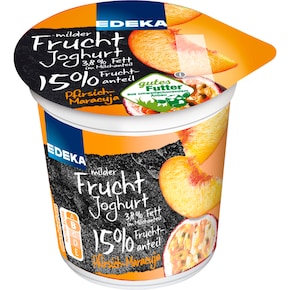 EDEKA Fruchtjoghurt 3,8% Fett Pfirsich-Maracuja Bild 0