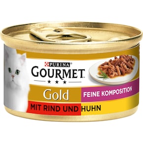 Purina Gourmet Gold Feine Komposition - mit Rind und Huhn Bild 0