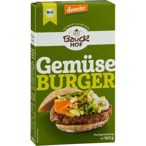Bauckhof Demeter Gemüse-Burger