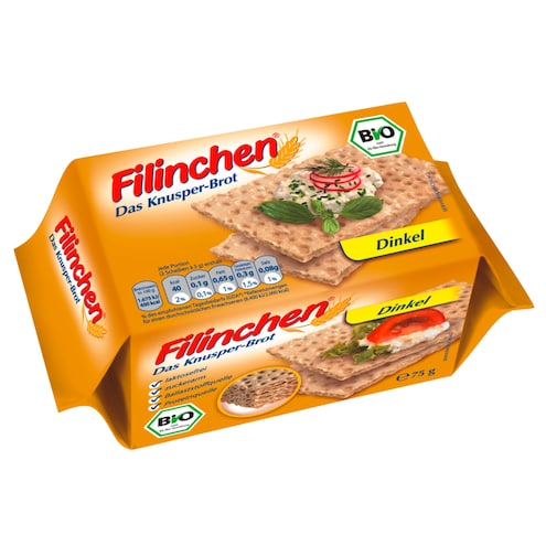 Filinchen Bio Das Knusper-Brot Dinkel
