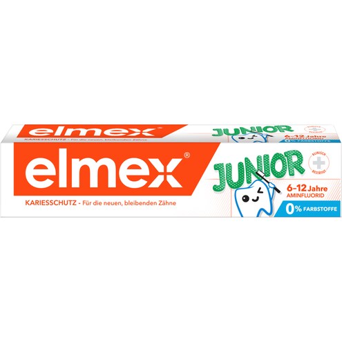 elmex Junior Zahnpasta 6-12 Jahre Bild 1