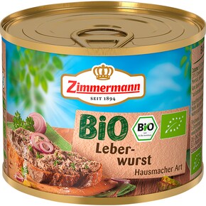 Zimmermann Bio Leberwurst Bild 0