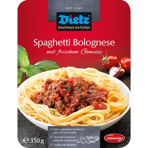 Schlemmerland Spaghetti Bolognaise