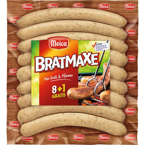 Meica Bratmaxe für Grill und Pfanne