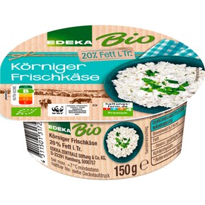 EDEKA Bio Körniger Frischkäse 20% Fett i. Tr. Bild 0