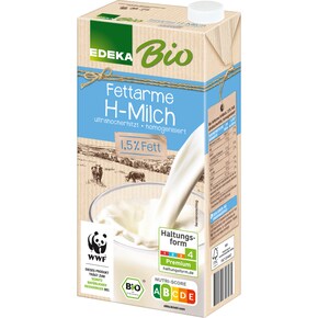 EDEKA Bio Fettarme H-Milch Bild 0