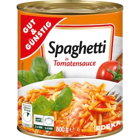 GUT&GÜNSTIG Spaghetti in Tomatensauce Bild 0