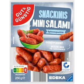 GUT&GÜNSTIG Snackinis Mini Salami Bild 0